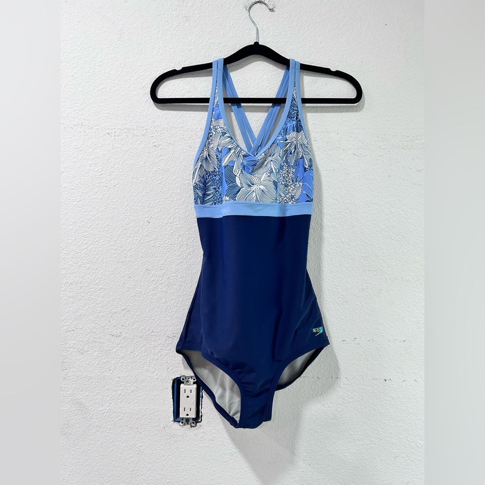 Speedo Light Blue Swimsuit